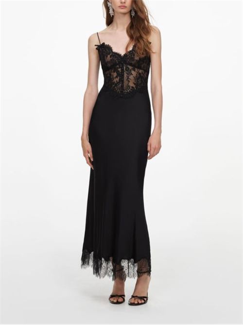 Abito Satin SELF PORTRAIT | AW26023MABBLACK
